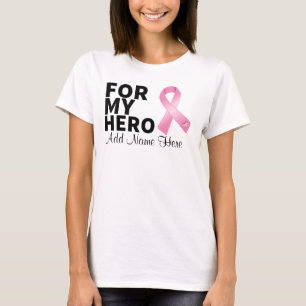 Borstkanker voor mijn helm personaliseren t-shirt