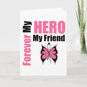Borstkanker voor mijn Hero Mijn vriend Kaart