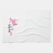 Borstkanker Voorlichting keukenhanddoek (Horizontaal)