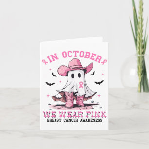 Borstkanker Vrouwen Halloween In Oktober We Draag Kaart