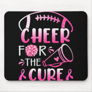 Borstkanker-waarschuwingskaart voor de crème T-shi Muismat