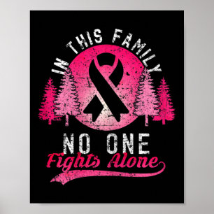 Borstkanker Warrior Awareness Breast Cancer Super Poster