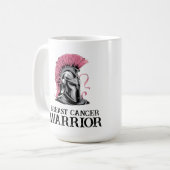 Borstkanker Warrior Koffiemok (Voorkant links)