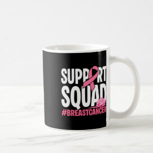 Borstkanker Warrior Support Squad Pink Ribbon Wo Koffiemok