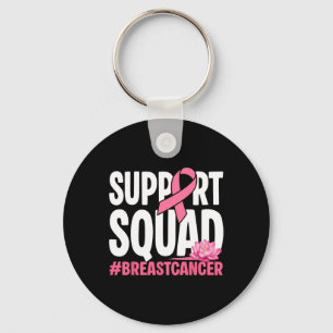 Borstkanker Warrior Support Squad Pink Ribbon Wo Sleutelhanger