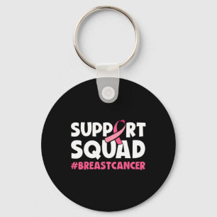 Borstkanker Warrior Support Squads Pink Ribbon W Sleutelhanger