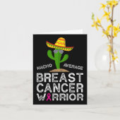 Borstkankerbestrijding Ondersteuning Grappige Kank Kaart (Gele Bloem)