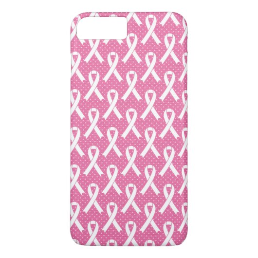 BORSTKANKERBEWUSTMAKING Roze lintpatroon Case-Mate iPhone Case (Achterkant)