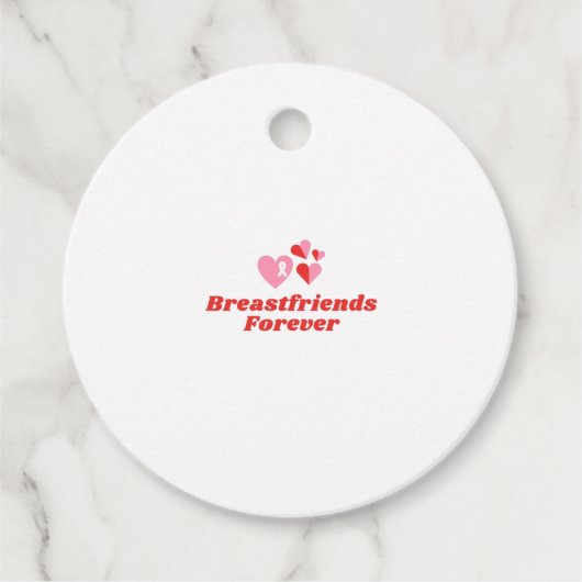 Borstkankerbewustzijn Bedankjes Labels (Voorkant)