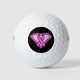 Borstkankerbewustzijn Diamond Logo   Golfballen