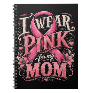 Borstkankerbewustzijn Ik draag Roze voor mijn Moed Notitieboek