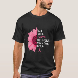 Borstkankerbewustzijn Maand Bloem K Lint T-shirt