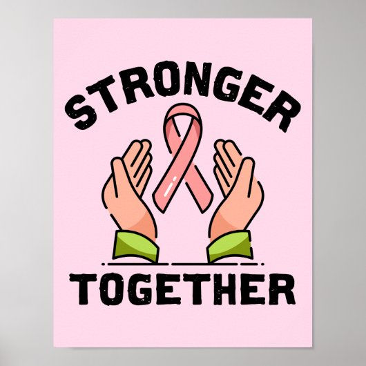 Borstkankerbewustzijn Poster (Voorkant)
