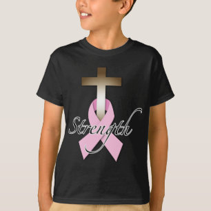 borstkankerbewustzijn sterkte t-shirt