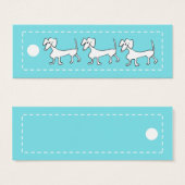 BORSTKAS CADEAU LABELS MINI VISITEKAARTJES (Voorkant /achterkant)