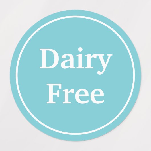 Borstmelk notenvrij voedsel ambacht zakelijke prod labels (Design 2)