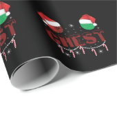 Borstmoeren Kerstmis bijpassende Kerstmis Koppels Cadeaupapier (Rol Hoek)