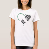 borstomp hart t-shirt (Voorkant)