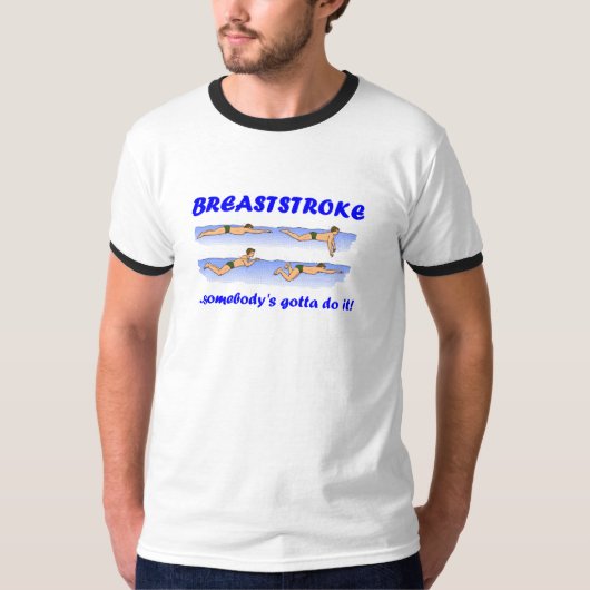 borststreek t-shirt (Voorkant)