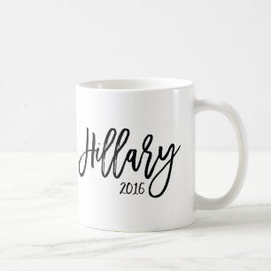 Borsttypografie - Hillary 2016 Koffiemok