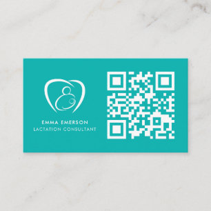 Borstvoeding Consulta Professional QR Code Logo Visitekaartje
