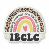 Borstvoeding Consultant, IBCLC Sticker (Voorkant)