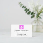 Borstvoeding Consultant Visitekaartje (Staand voorkant)
