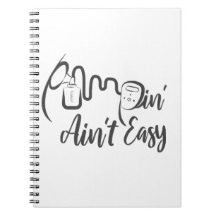 Borstvoeding en pompen van T - shirts en kleding Notitieboek