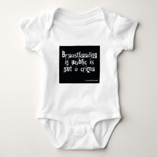 Borstvoeding in het openbaar is geen misdaad romper