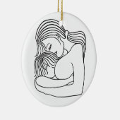 Borstvoeding Keramisch Ornament (Rechts)