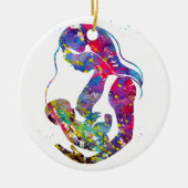 Borstvoeding Keramisch Ornament (Voorkant)