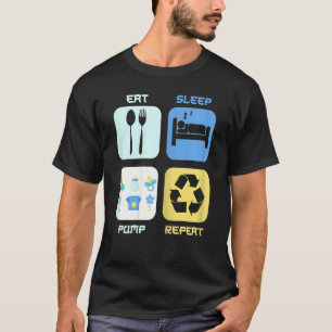 Borstvoeding Pasgeboren borstmelk Pomp Quot T-shirt