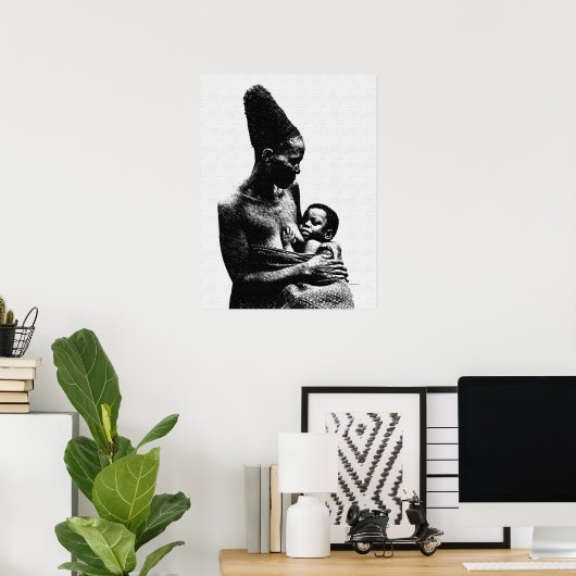 Borstvoeding Poster (Thuiskantoor)