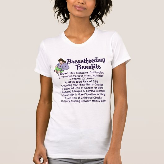 Borstvoeding T-shirt (Voorkant)