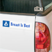 Borstvoeding/verpleegpictogram Bumpersticker (Op Truck)
