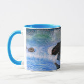 BORSTWAVES OP HET ZEE MOK (Links)