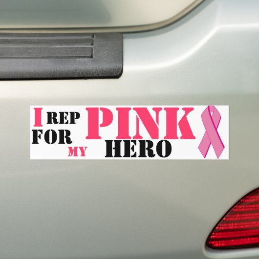 Bortemkankersticker Bumpersticker (Op auto)