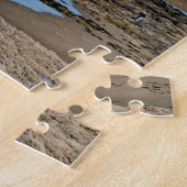 Borth Coastline Jigzaag Puzzle Legpuzzel (Zijkant)