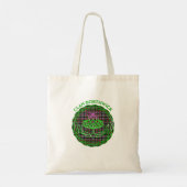 Borthwick Scottish Tartan Celtic Thistle Tote Bag (Achterkant)