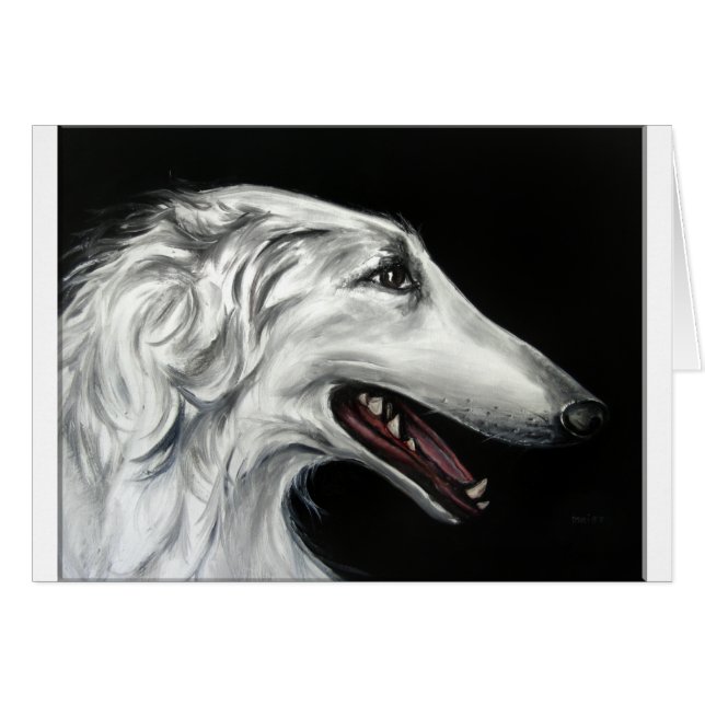 borzoi (Voorkant Horizontaal)