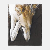 Borzoi Art Fleece Throw (Voorkant)