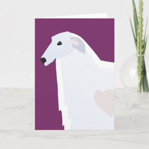 Borzoi Breed Design Modèle