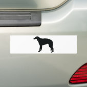 Borzoi Bumpersticker (Op auto)