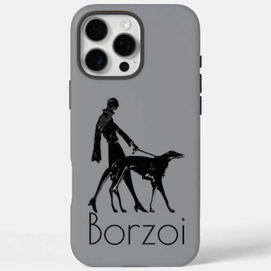 Borzoi Case-Mate iPhone Case (Achterkant)