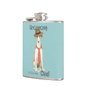 Borzoi Dad Heupfles (Links)