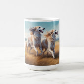 Borzoi Elegant race café Mug (Centre)
