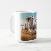 Borzoi Elegant race café Mug (Devant gauche)