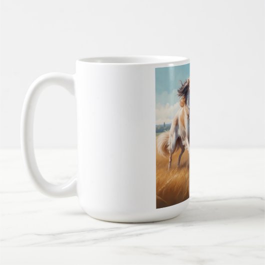 Borzoi Elegant race café Mug (Gauche)
