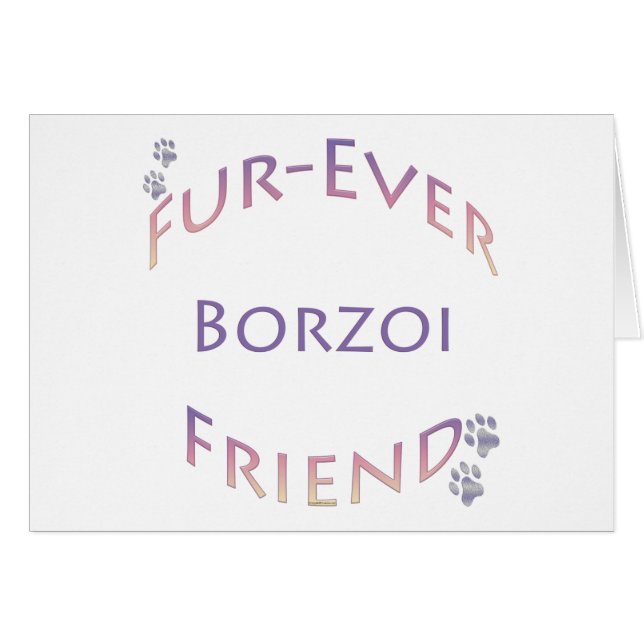 Borzoi Furever (Devant horizontal)