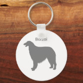 Borzoi g5 sleutelhanger (Voorkant)
